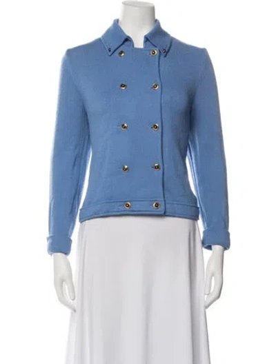 Pre-owned St John Sweater In Blue