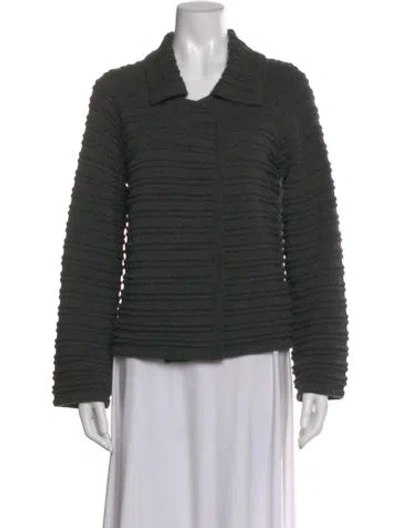 Pre-owned St John Sweater In Green