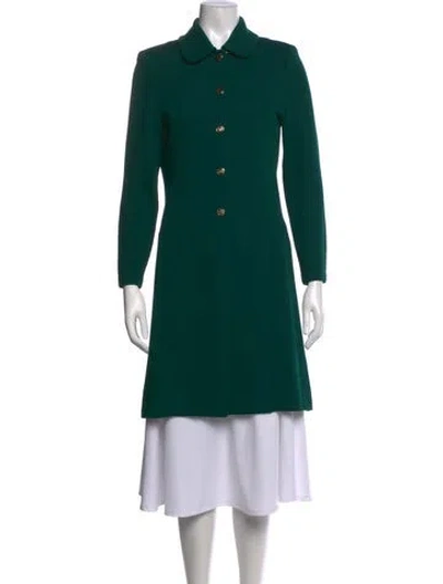 Pre-owned St John Sweater In Green