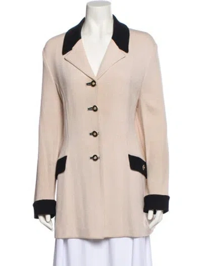 Pre-owned St John Sweater In Neutral