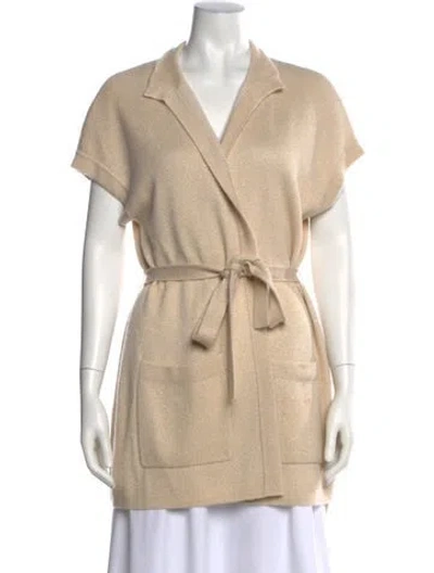 Pre-owned St John Sweater In Neutral