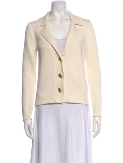 Pre-owned St John Sweater In Neutral