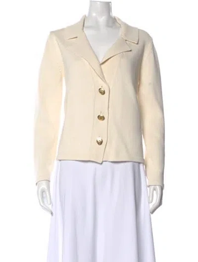 Pre-owned St John Sweater In Neutral