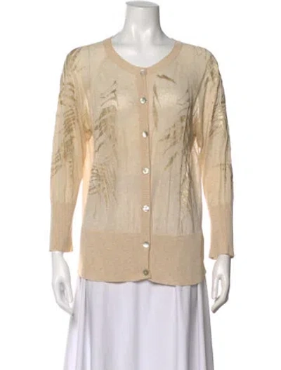 Pre-owned St John Sweater In Neutral