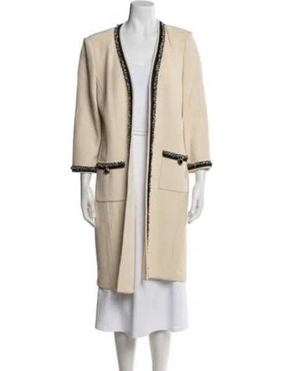 Pre-owned St John Sweater In Neutral