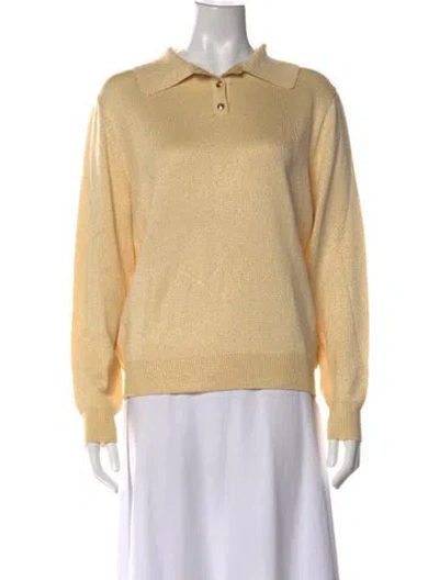 Pre-owned St John Sweater In Neutral