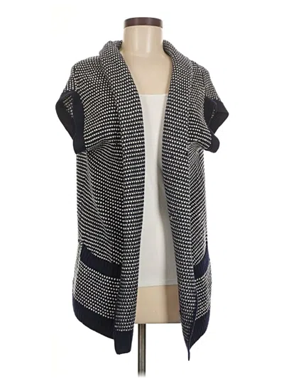 Pre-owned St John Sweater Vest In Gray