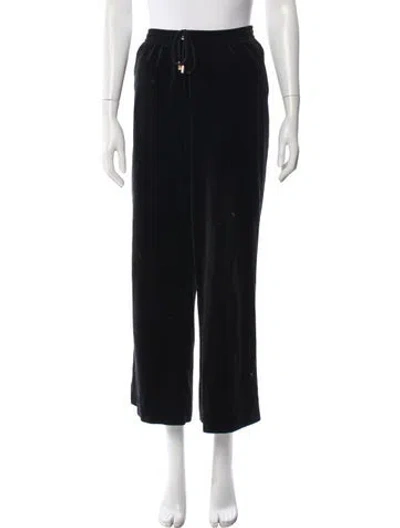 Pre-owned St John Sweatpants In Black
