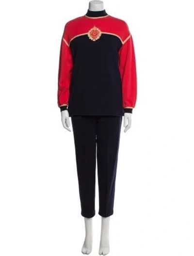 Pre-owned St John Sweatpants In Blue