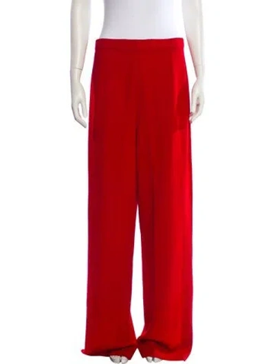 Pre-owned St John Sweatpants In Red