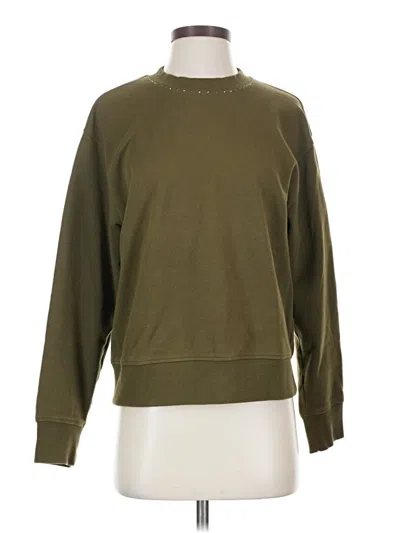 Pre-owned St John Sweatshirt In Green