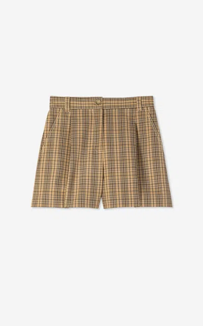 St John Technical Plaid Short In Tnmu