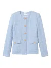 St John Textured Cotton Jacket