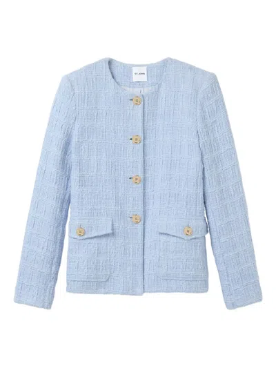 St John Textured Cotton Jacket