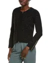 St John St. John Textured Jacket In Black