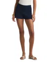 St John St. John Collection Re-edition Textured Knit Shorts In Midnight