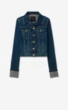 St John The Melrose Jean Jacket In Dkid