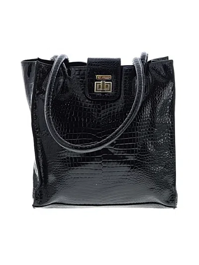 Pre-owned St John Tote Bag In Black