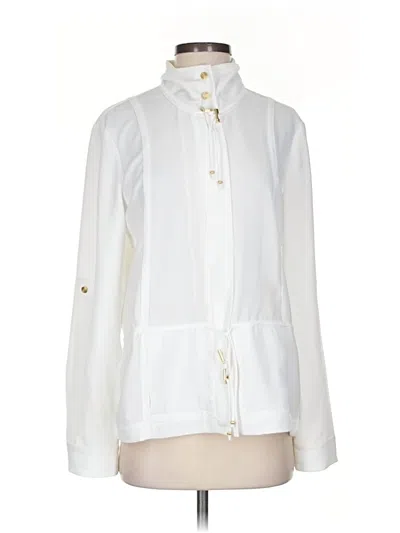 Pre-owned St John Track Jacket In White