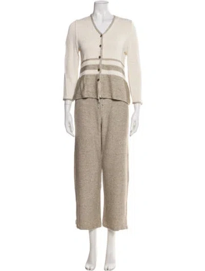 Pre-owned St John Tracksuit In Neutral