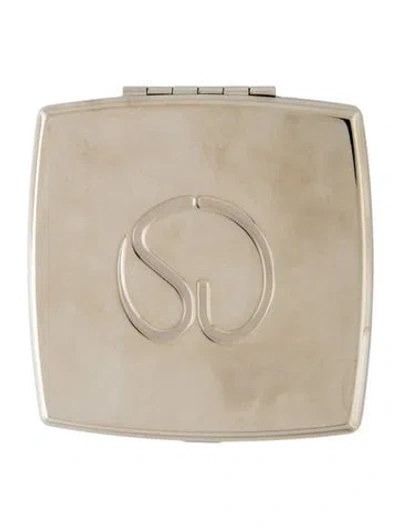 Pre-owned St John Travel Mirror In Silver
