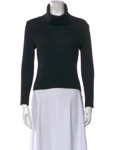 Pre-owned St John Turtleneck Sweater In Multi