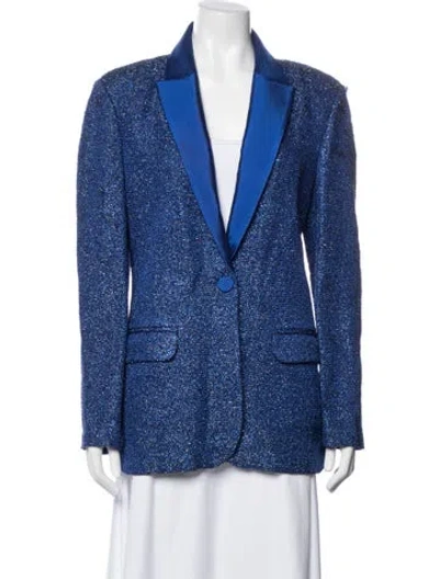 Pre-owned St John Tweed Pattern Blazer W/ Tags