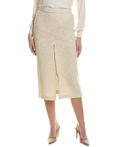 ST JOHN ST. JOHN TWEED WOOL-BLEND PENCIL SKIRT