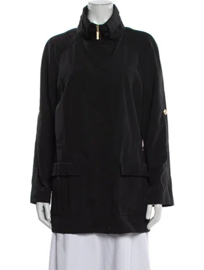 Pre-owned St John Utility Jacket In Gray