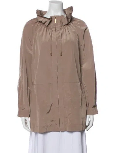 Pre-owned St John Utility Jacket In Neutral