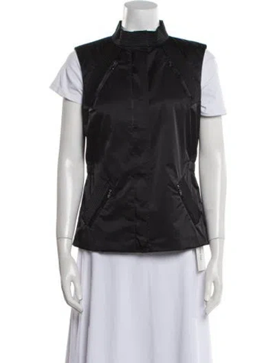 Pre-owned St John Vest In Black