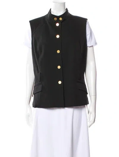 Pre-owned St John Vest In Black