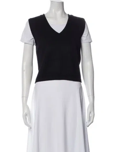 Pre-owned St John Vest In Black