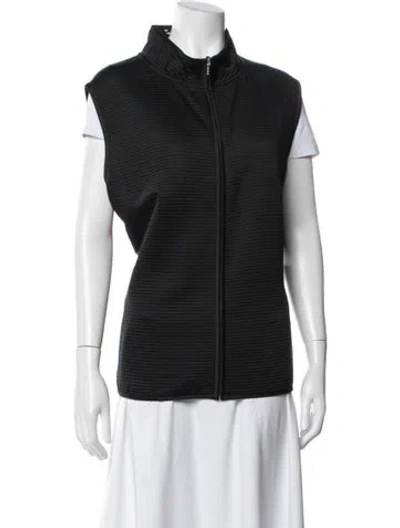 Pre-owned St John Vest In Black