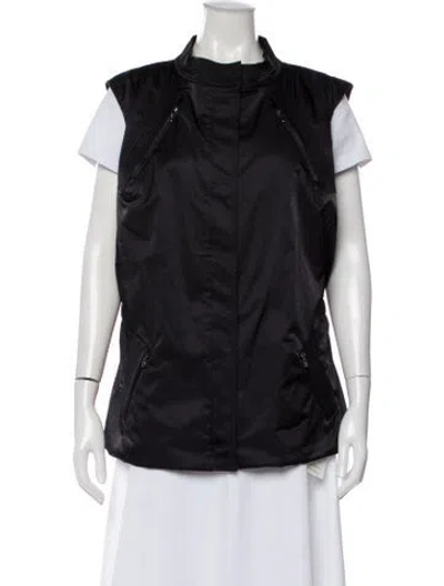 Pre-owned St John Vest In Black