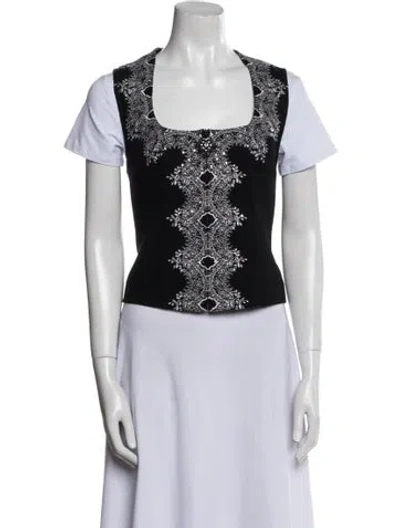 Pre-owned St John Vest In Blue