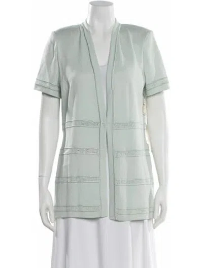 Pre-owned St John Vest In Green