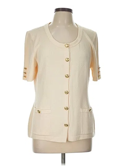 Pre-owned St John Vest In Ivory