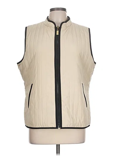 Pre-owned St John Vest In Ivory