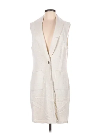 Pre-owned St John Vest In Ivory