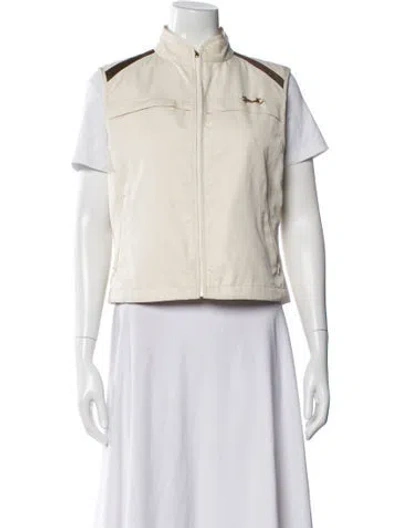 Pre-owned St John Vest In Neutral
