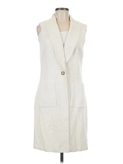 Pre-owned St John Vest In White