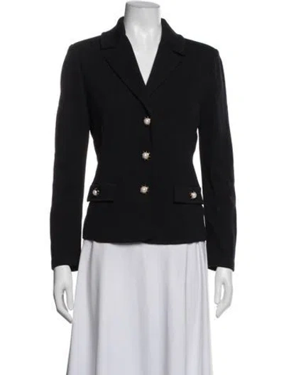Pre-owned St John Vintage Blazer In Blue