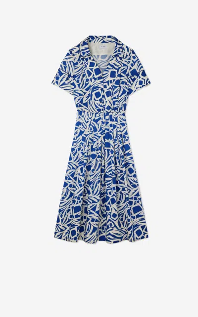 ST JOHN VINTAGE BOTANICAL PRINT DRESS