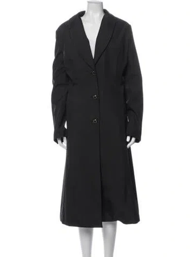Pre-owned St John Vintage Coat In Black