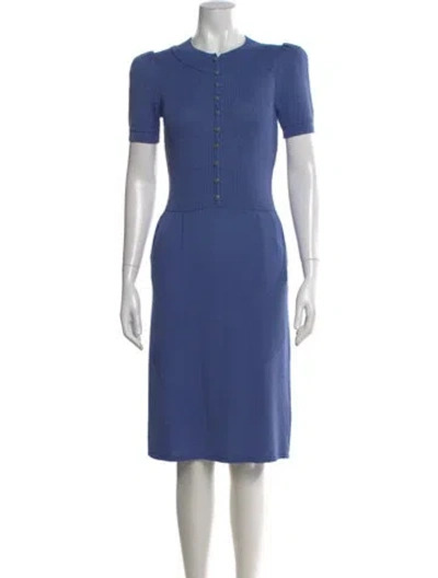 Pre-owned St John Vintage Dress In Black