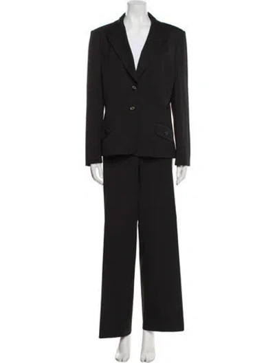 Pre-owned St John Vintage Pantsuit In Black