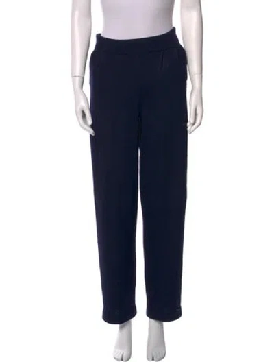 Pre-owned St John Vintage Straight Leg Pants In Blue