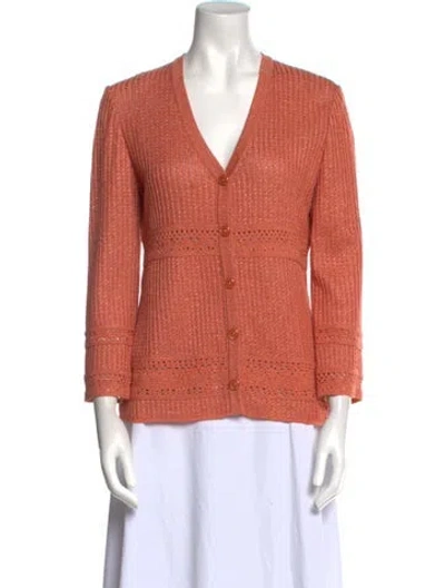 Pre-owned St John V-neck Sweater