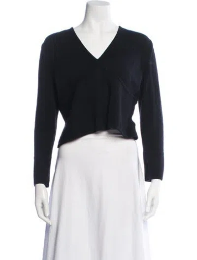 Pre-owned St John V-neck Sweater